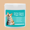 Pet Ear Cleaning Wipes & Care Fingertips