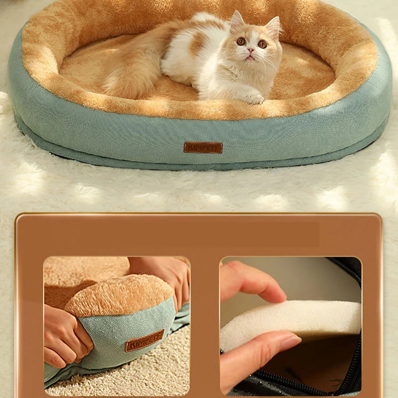 Non-Slip Winter Warm Cat Bed S