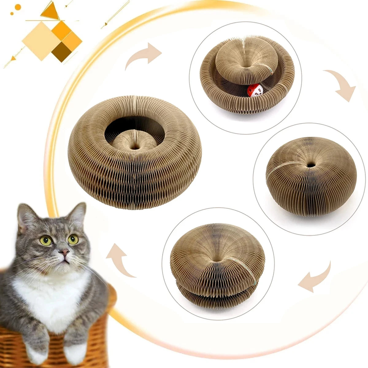 Magic Cat Scratcher Toy