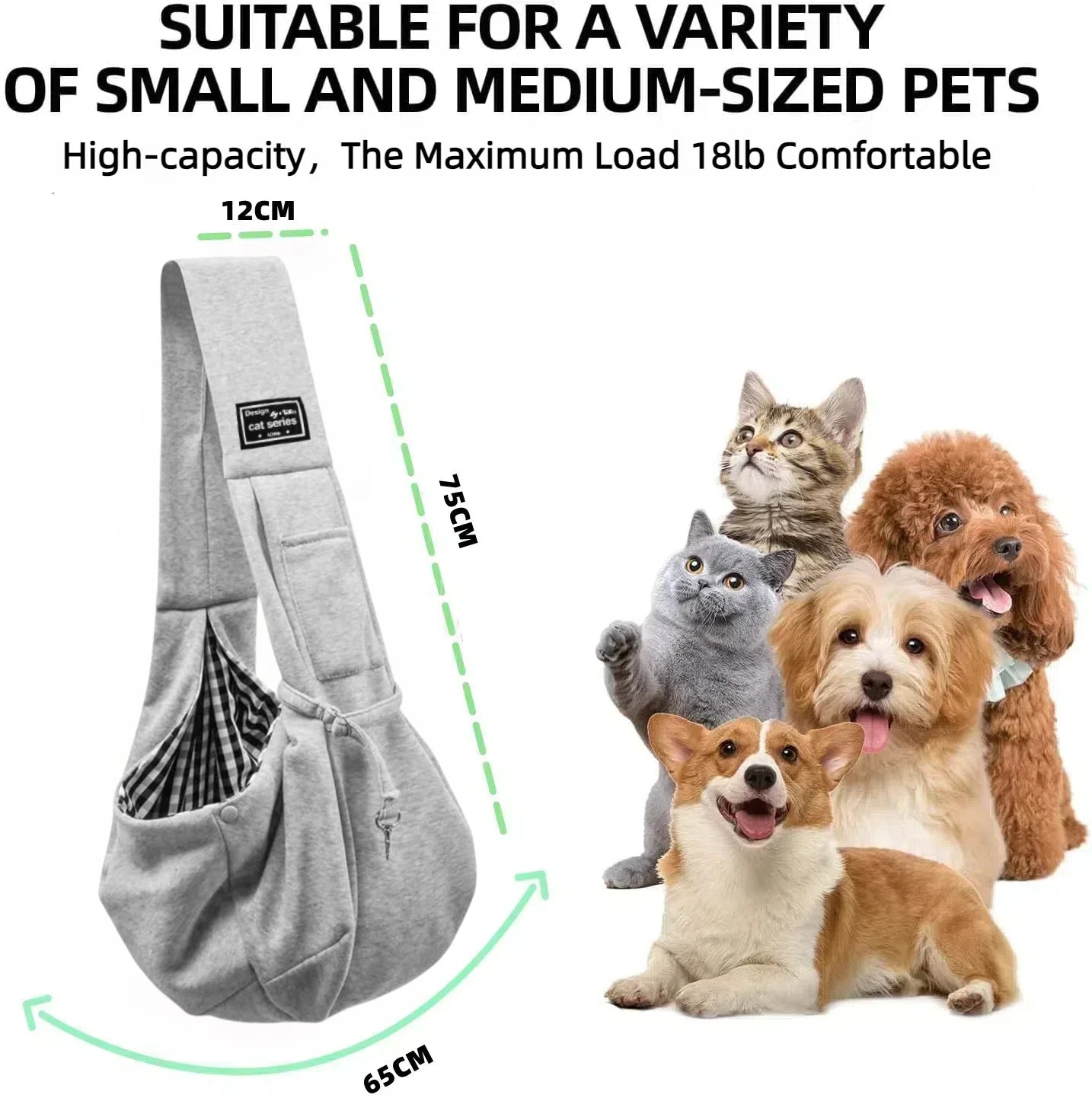 Pet Cross Body Shoulder Traveling Bag