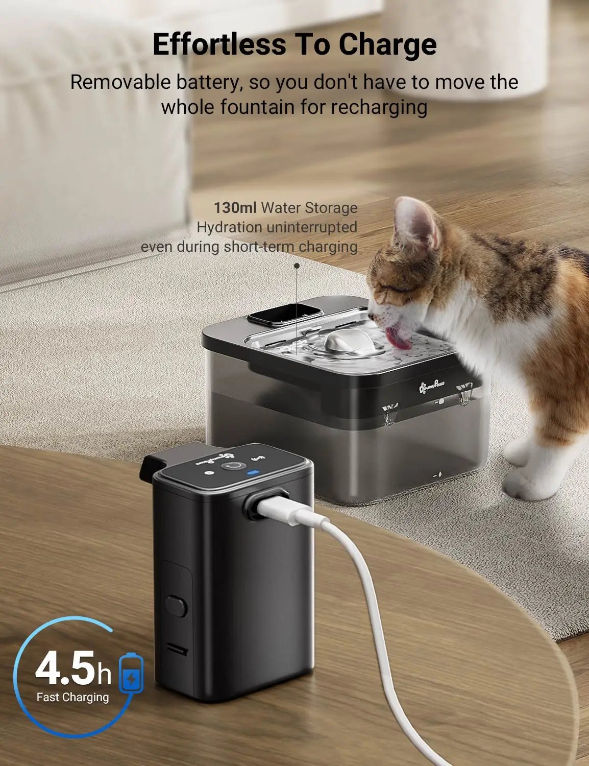 Automatic Cat Water Fountain