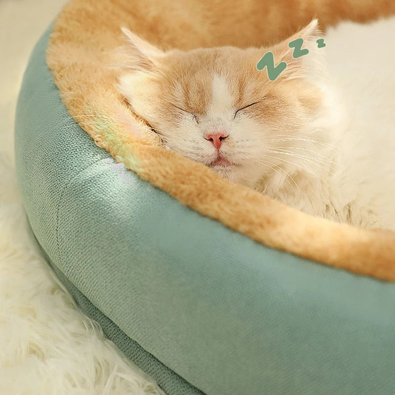 Non-Slip Winter Warm Cat Bed S