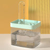 Auto Filter Transparent Water Fountain