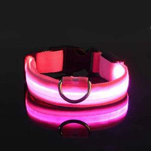 Dog Collar LED Night Safety Flashing