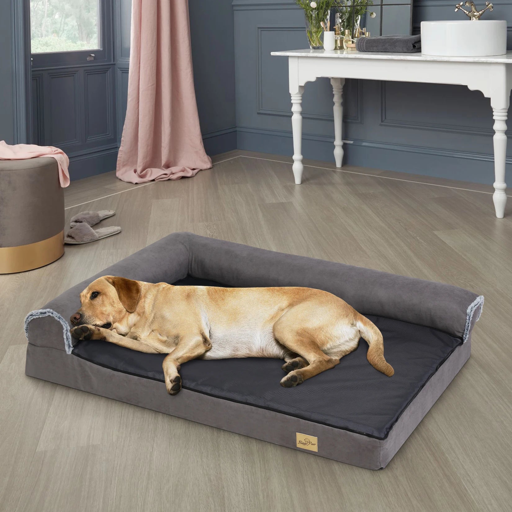 Orthopedic L-Shape Dog bed