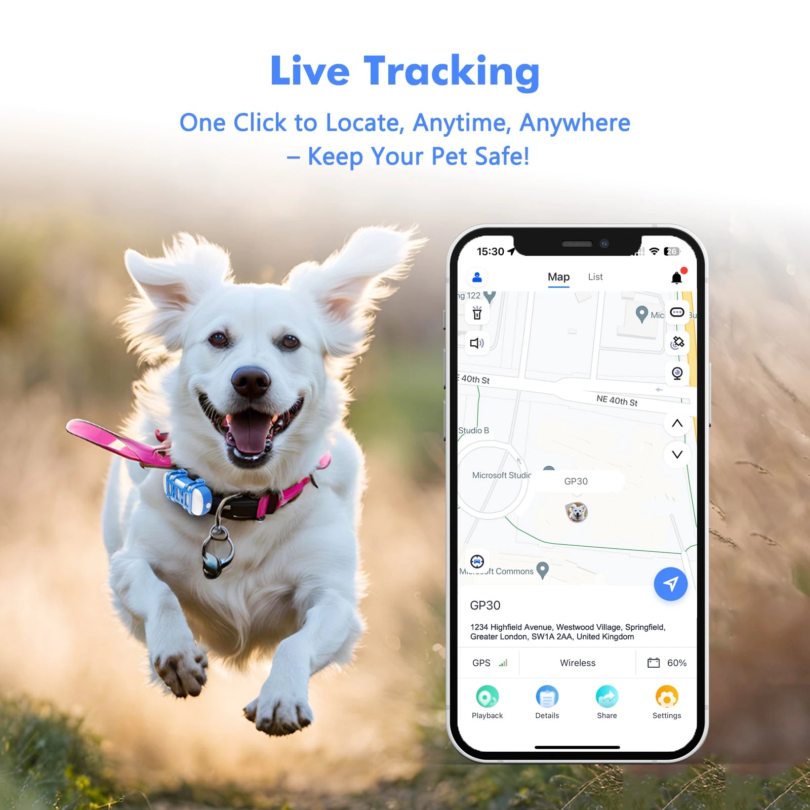 Smart Pet Tracker Device