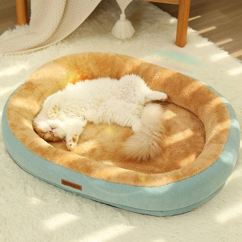 Non-Slip Winter Warm Cat Bed S